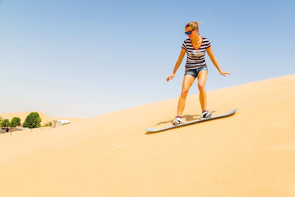 Sandboarding